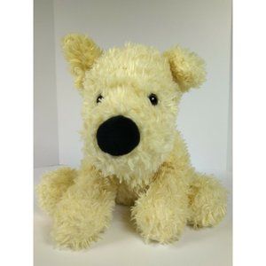 PUPPY CREAM 12" West Highland White Terrier Dog NAPCO Stuffed Animal Plushie toy